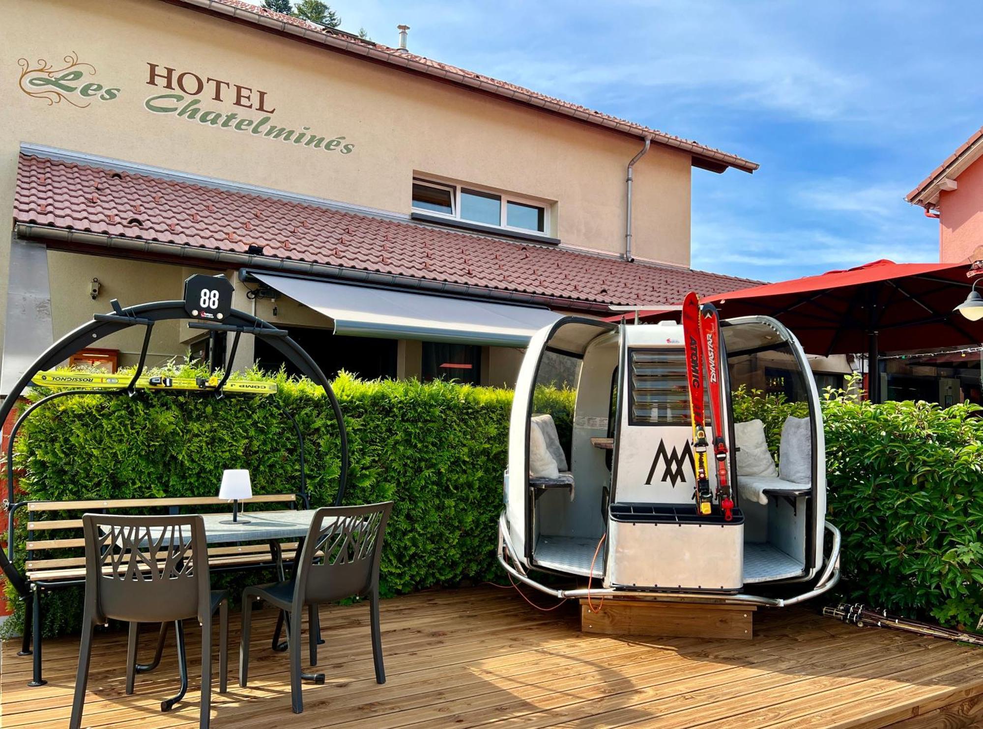 Logis Hotel, Chalets Et Restaurant Les Chatelmines 라브레세 외부 사진