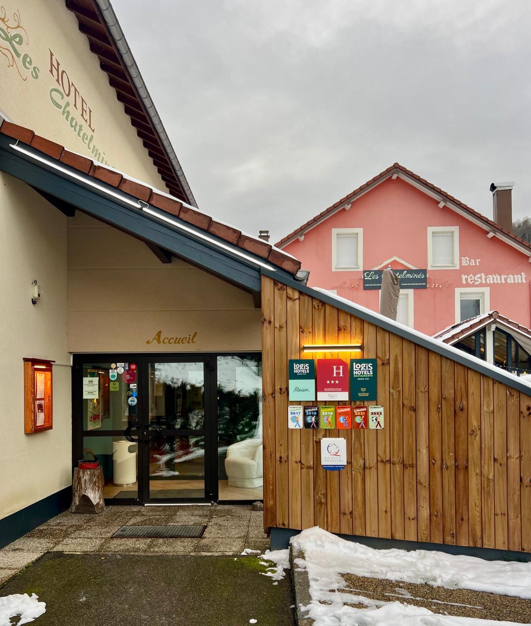 Logis Hotel, Chalets Et Restaurant Les Chatelmines 라브레세 외부 사진